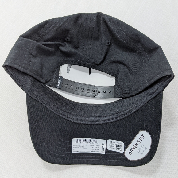 Adidas Hat Cap Womens Black NEW With Tags - Picture 3 of 4
